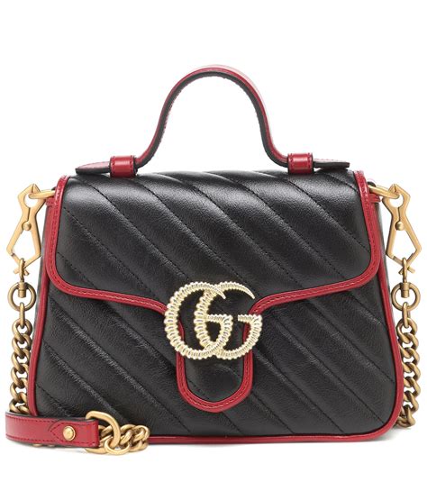 gucci gg marmont quilted leather cross body bag|gg marmont large shoulder bag.